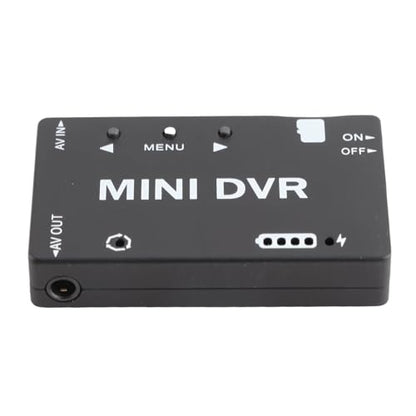 Mini FPV DVR Module, Aluminum Alloy Body, Video Recorder, Battery, NTSC PAL Support, 32GB Memory Card, AV Output, Menu Language Options, for FPV Drone, RC Model Racing Car