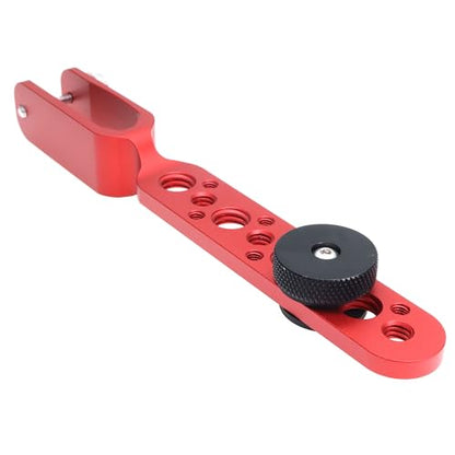 Ronin 2 Image Transmission Bracket, Tilt Axis Cage Arm Extension Stand Bracket Mount for DJI Teradek Bolt Bond Vaxis Video Transmission Transmitter Receiver, RED - color: Red