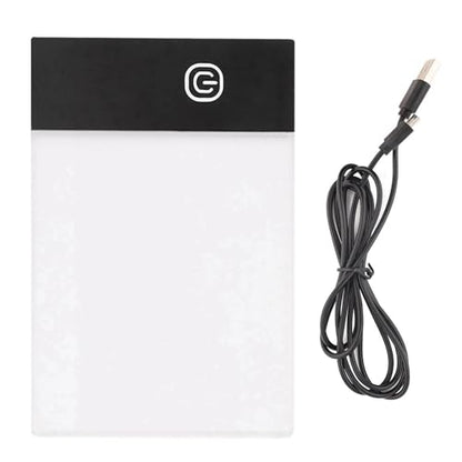 Ultra Thin A6 Light Pad, Bright Artcraft Tracing Flip Book Kit LED Drawing Tablet for Calligraphy and Painting