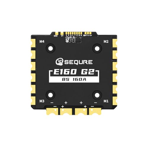 SEQURE E160 G2 160A 4in1 ESC Brushless 4-8S M3 for FPV Drones