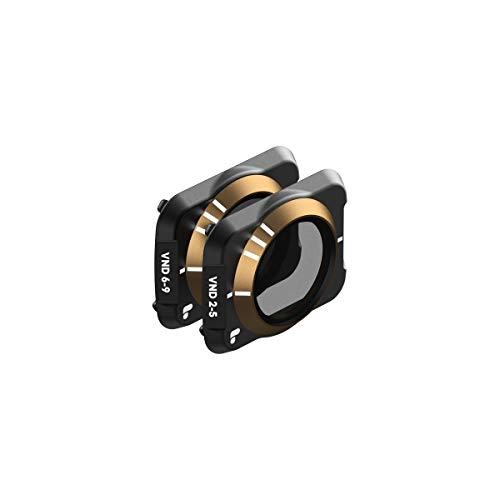 PolarPro - DJI Mavic Air 2 VND - Combo Filter Set 2-5 - Stops - 6-9 Stops - Drone Filters - Variable Natural Density - Cinema Series - Lightweight Aluminum Frame Design