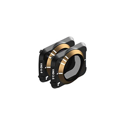 PolarPro - DJI Mavic Air 2 VND - Combo Filter Set 2-5 - Stops - 6-9 Stops - Drone Filters - Variable Natural Density - Cinema Series - Lightweight Aluminum Frame Design