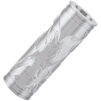CRASPIRE Pottery Texture Rollers Clay Embossing Roller Bird Pattern Gray Plastic Polymer Like Textured Modeling Shaping Hand Stamps Ceramic Tools for Jewelry Making Earrings DIY Art Craft Beginners - style: Bird
