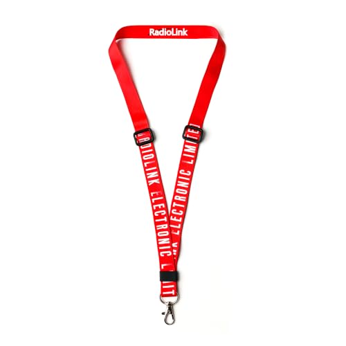 Radiolink RC Transmitter Lanyard Adjustable Neck Strap Sling Hook Red - color: Black