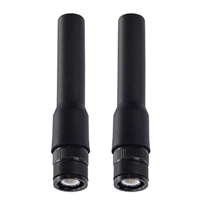 Bingfu Ham Radio BNC Male Soft Antenna 2-Pack - color: 2-Pack BNC Male Antenna