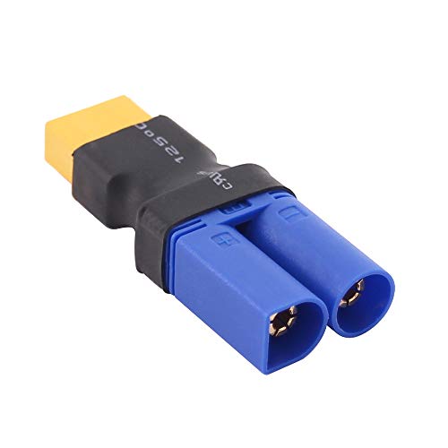 3pcs Male EC5 Losi to Female XT60 Connector Adapter for LiPO Battery(C76-3)