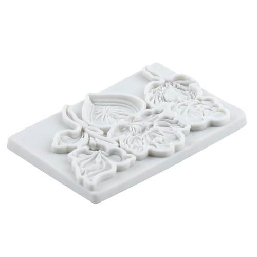 Flower Resin Silicone Mold Flower Heart Polymer Clay Molds - color: Style I