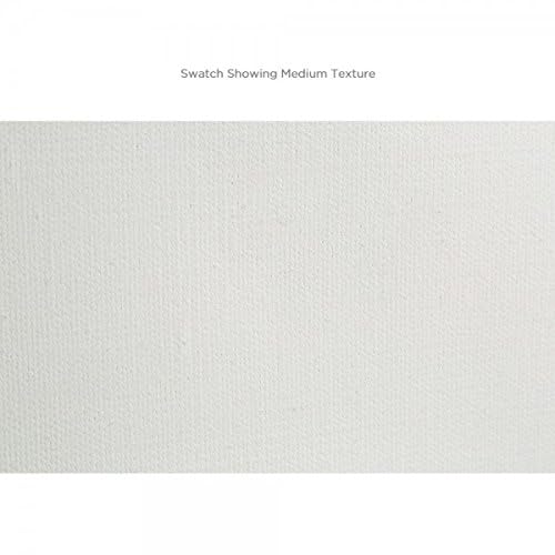 Creative Mark The Edge Deluxe Cotton 1-1/2" Deep Stretched Canvas for Painting, 9x12 Pack of 3, 14oz. Primed Weight, Universal Archival Priming, Medium Tooth, Hand-Stretched Canvas for Painters - size: 9x12"