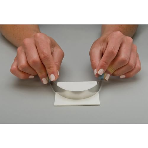Sculpey 3-Piece Clay Blades, Rigid Wavy & Flexible Stainless-Steel Slicers