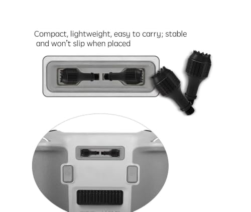 RC-N3/N1/N2/N1C Remote Controller Sticks Metal Aluminum Control Joysticks Thumb Rocker Accessories Compatible with DJl Neo,Mavic 3,Mini 4K/2 SE,Mini 4/3 Pro,Air 3S/3/2S,Air 2 Black