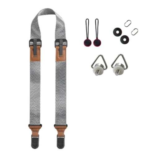 GetZget Neck Strap Lanyard Compatible with DJI Mavic 4 Rc Pro 2 Remote Control & DSLR Camera Adjustable Strap Accessories - color: Grey