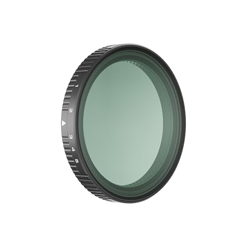 Freewell Variable ND 1-5 Stops (ND2-ND32) Filter for DJI Osmo Action 6 - style: VND 1–5