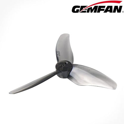 Gemfan Hurricane 2520 2.5-Inch 3-Blade PC FPV Drone Propellers, 8CW + 8CCW