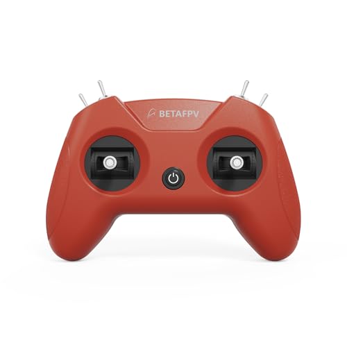 BETAFPV LiteRadio 2 SIM Controller for FPV Flight Training-Mode 2/Red