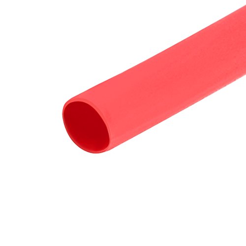 uxcell Heat Shrink Tubing 2mm Dia 5m 2:1 Heat Shrink Tube Wire Wrap Red - color: Red, size: 2mmx5m