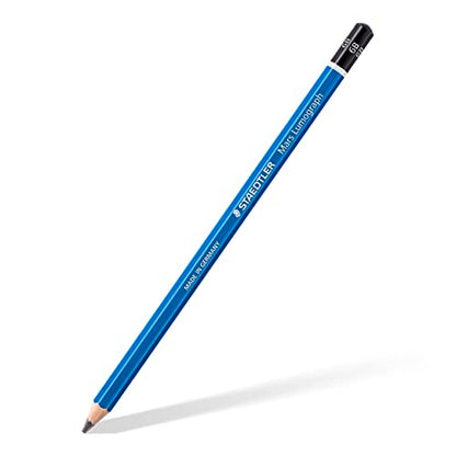 STAEDTLER Mars Lumograph 6B Graphite Art Drawing Pencil, 6 Pencils - style: 6B