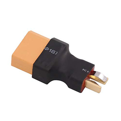 XT90 / XT-90 Female to T-Plug Style Male Connector Adapter(Pack of 3)