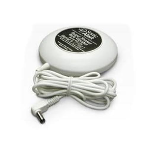 Sonic Alert Super Shaker 12v White Vibrator