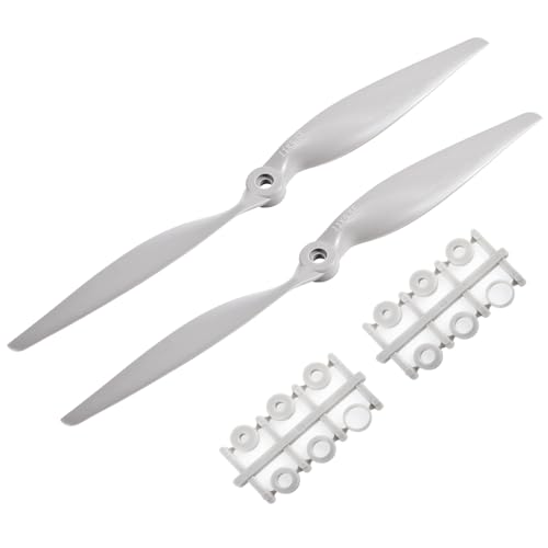 2 Pcs 1155 11"x5.5" Propeller, Gray Nylon, CCW - size: 2pcs 11*55