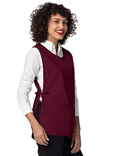Adar Universal Cobbler Apron 3 Pack - Unisex Cobbler Apron - color: Burgundy, size: X-Large