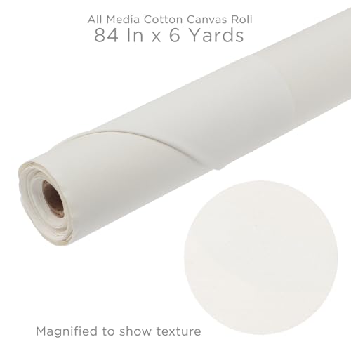 Yes! All Media Cotton Canvas Roll (8 oz) 84" x 6 Yards