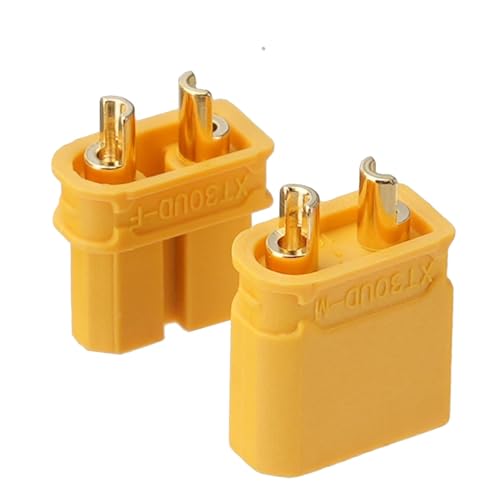 ELFCULB 10 Pairs Amass XT60 Connectors for FPV Drones and RC Models - color: 10 Pairs XT60 M/F