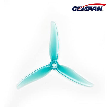 16pcs Gemfan Hurricane MCK Better Grip Smoother 51466 V2 Tri-Blade 5.1" FPV Prop
