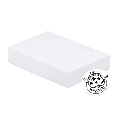 UCreate Mixed Media Art Paper, Wet or Dry Media, White - size: 12" x 18"