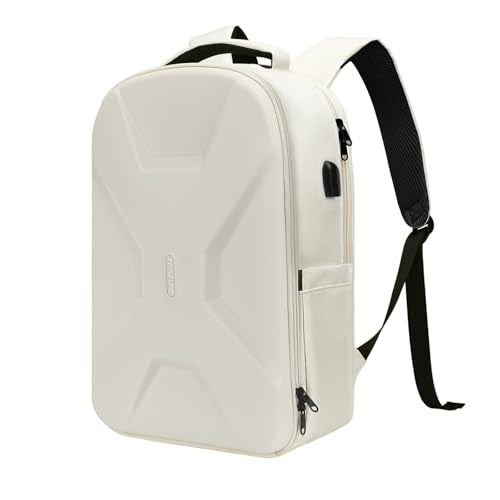 MOSISO 15.6-16 inch 35L Laptop Backpack with USB Charging Port - color: Beige