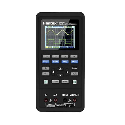 Hantek 2D72 Oscilloscope, 2CH 70MHz with 1CH Waveform Generator Multimeter - style: 2D72 70MHz 2+1CH AWG