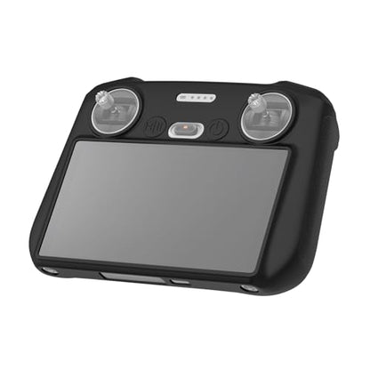 RC Protective Silicone Cover for DJI RC Drone Remote Controller, Anti-Glare Screen Shade & Shockproof Case Controller Accessories,Compatible with DJI Mavic 3/DJI Mavic 3 Cine/DJI Mini 3 Pro - color: Black, style: RC Remote Controller