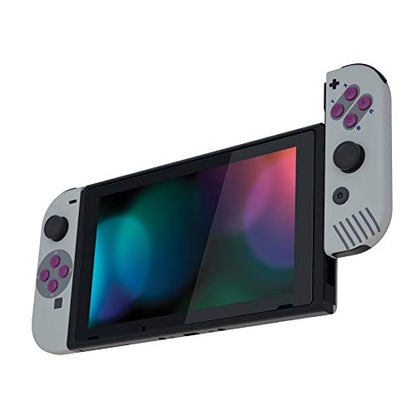 eXtremeRate DIY Replacement Shell Button for Nintendo Switch & Switch OLED, Classic 1989 GB DMG-01 Style Soft Touch Housing with ABXY Direction Button for Joycon Controller- Console Shell NOT Included - color: Classic 1989 GB DMG-01