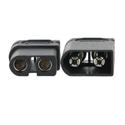 ELFCULB 10 Pairs Amass XT60U Connectors for FPV Drones and RC Models - color: 10 Pairs XT60U (Black)