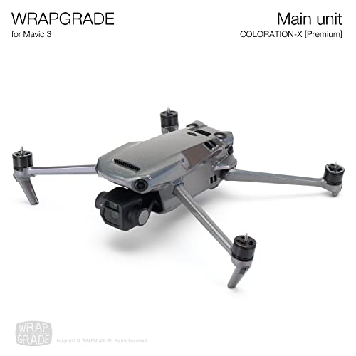 WRAPGRADE Skin Compatible with DJI Mavic 3 Pro (Coloration-X) - color: Coloration-x / Pro