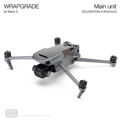 WRAPGRADE Skin Compatible with DJI Mavic 3 Pro (Coloration-X) - color: Coloration-x / Pro