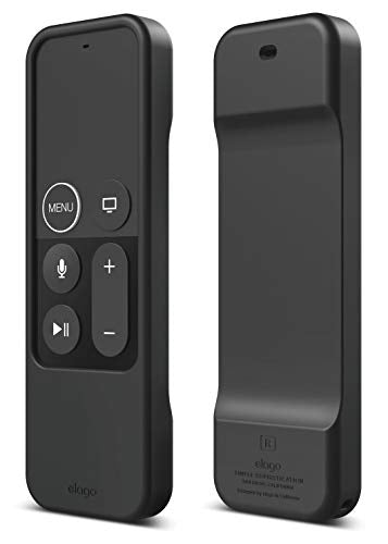 elago R1 Intelli Case for Apple TV Siri Remote 4K / 4th Gen - color: Black