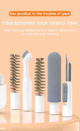 32-in-1 Electronics Cleaning Kit for Phone, Earbuds, Keyboard & Camera Lens - color: Black