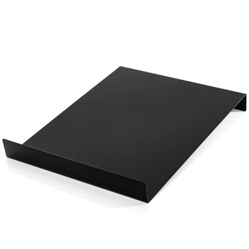 Tosnail 4-Pack Bench Hook and Inking Plate, Printmaking Press Tools for Linoleum Block Printing Carving, 9 x 7 Inches, Black