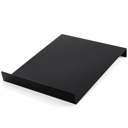 Tosnail 4-Pack Bench Hook and Inking Plate, Printmaking Press Tools for Linoleum Block Printing Carving, 9 x 7 Inches, Black