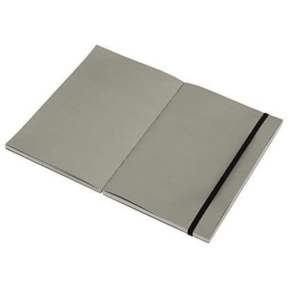 SoHo Brick Journal, Grey 5.5"x8.5" (100 GSM, 80 Pages Each) - color: Grey, size: 5.5 x 8.5in
