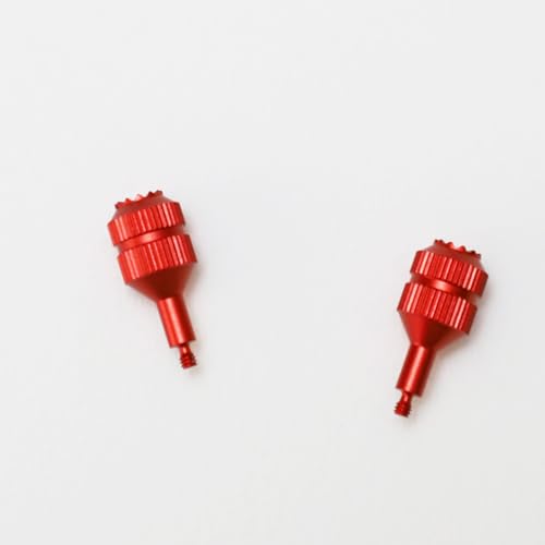CAPART Aluminum Controller Sticks for DJI FPV RC 2 and DJI RC Pro Controller, Joysticks Replacement Thumb Rocker (Red)