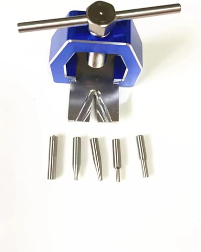 Stainless Steel Pinion Gear Puller Tool Set for RC Helicopter Motor Parts, Micro-Screwdriver Set (4 Pieces) (Upgrade Blue) - color: Upgrade Blue