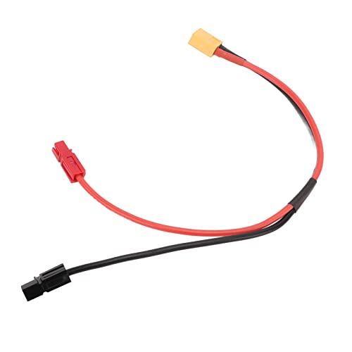 XT60 Connector, High Low Temperature Resistance, Durable High Current Performance, Battery Connector, Copper Gel Conductor, Copper Plated Plug, for E-Bike Riders, Drone Pilo