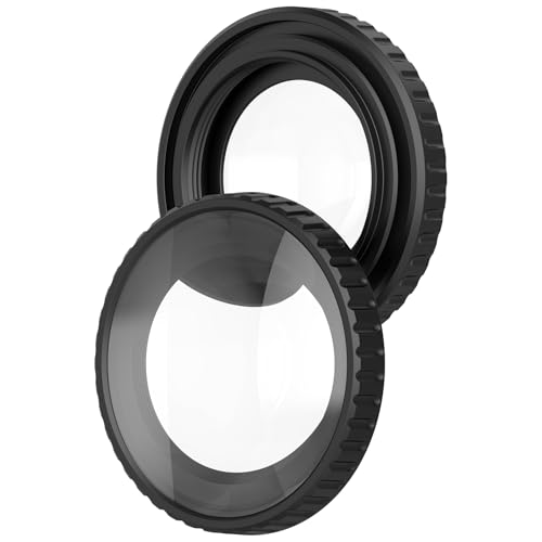 Compatible with DJI Osmo Nano Case, Lens Guards Waterproof Screen Protector Protective Cover for DJI Osmo Nano Accessories (Black*2) - color: Black*2