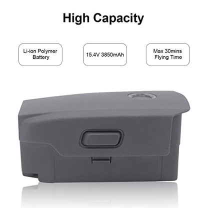 KUWATA Intelligent Flight Battery for DJI Mavic 2 Pro, Mavic 2 Zoom, Mavic 2 Enterprise Advanced, 3850mAh, Camera Drone Extended Battery