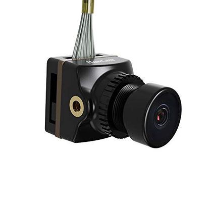 RunCam Split 4 V3 4K FPV Camera with FOV 140° Low Latency, DC 5-20V Nano HD Recording 16:9/4:3 NTSC/PAL Switchable Version for FPV Drone, Black