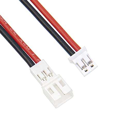10Pairs Tiny Whoop JST-PH 2.0 Male Female Connector Cable Wire & 6X JST-PH to 4mm Banana Parallel Adapter Battery Charging Lead Cable