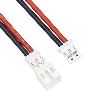 10Pairs Tiny Whoop JST-PH 2.0 Male Female Connector Cable Wire & 6X JST-PH to 4mm Banana Parallel Adapter Battery Charging Lead Cable