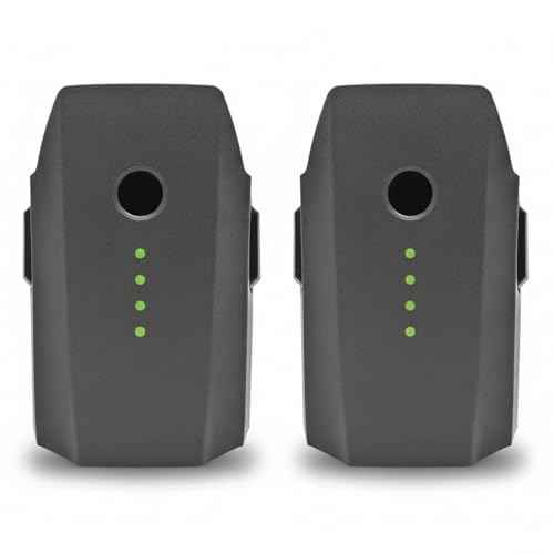 Mavic Pro Battery 2 Pack, 3830mAh 11.4V 31Mins Max Flight Time Intelligent Flight Replacement Battery for DJI Mavic Pro Alpine White Drone