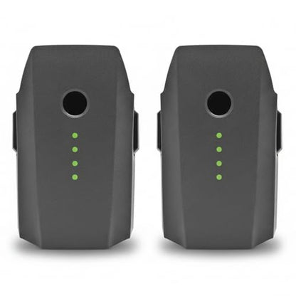 Mavic Pro Battery 2 Pack, 3830mAh 11.4V 31Mins Max Flight Time Intelligent Flight Replacement Battery for DJI Mavic Pro Alpine White Drone